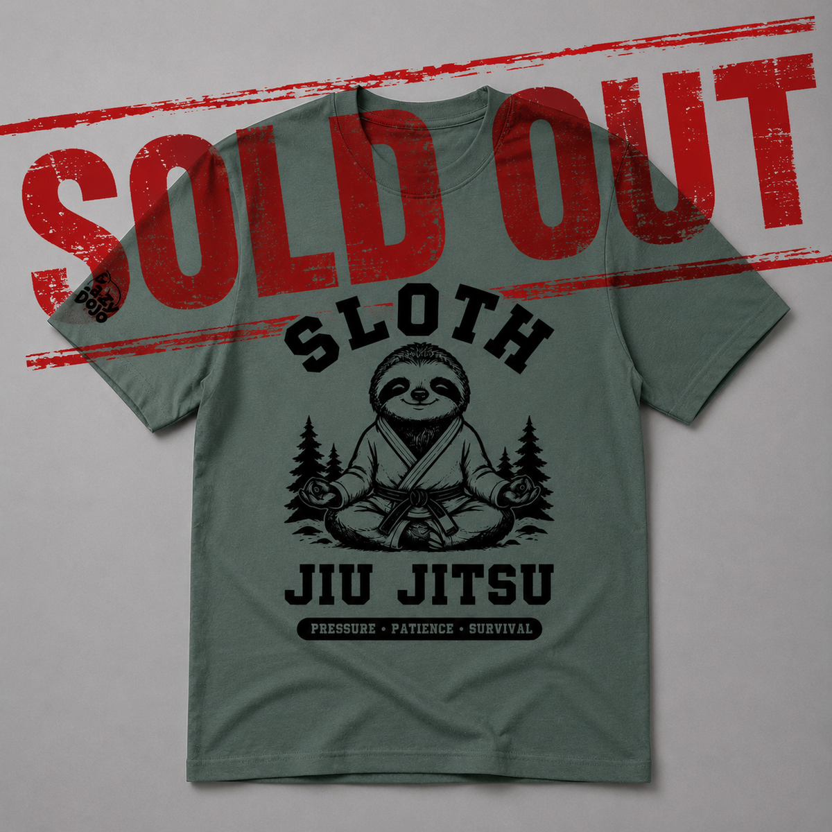Sloth Jiu Jitsu -  Grey